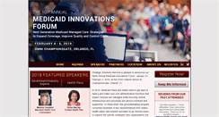 Desktop Screenshot of medicaidinnovations.com
